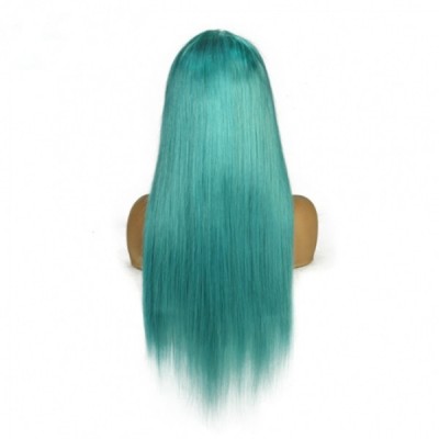 Carina Mint Green Remy Hair Lace Front Wigs 180% for Women