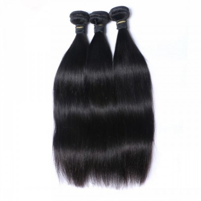 Silky Straight Hair Extensions 3 Bundle Deals 100% Human Hair Weave  