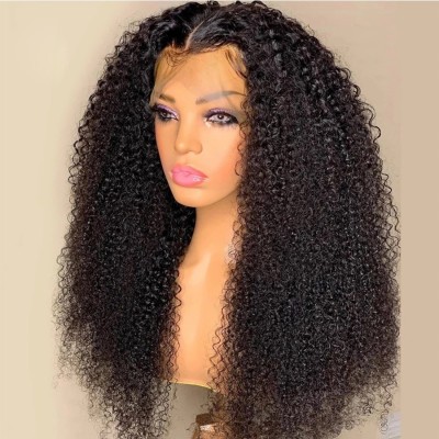 Carina Kinky Curly 13x6x6 Lace Front Wig 130% Density