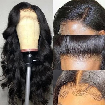 Carina Brazilian Remy Wave 180% Human Hair 13x4 HD Lace Wigs Pre-plucked Hairline For Black Women
