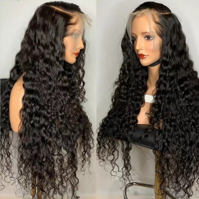 Carina New Year Popular Luxury Curly 13x4 Lace Wigs 180% Density  For Black Women